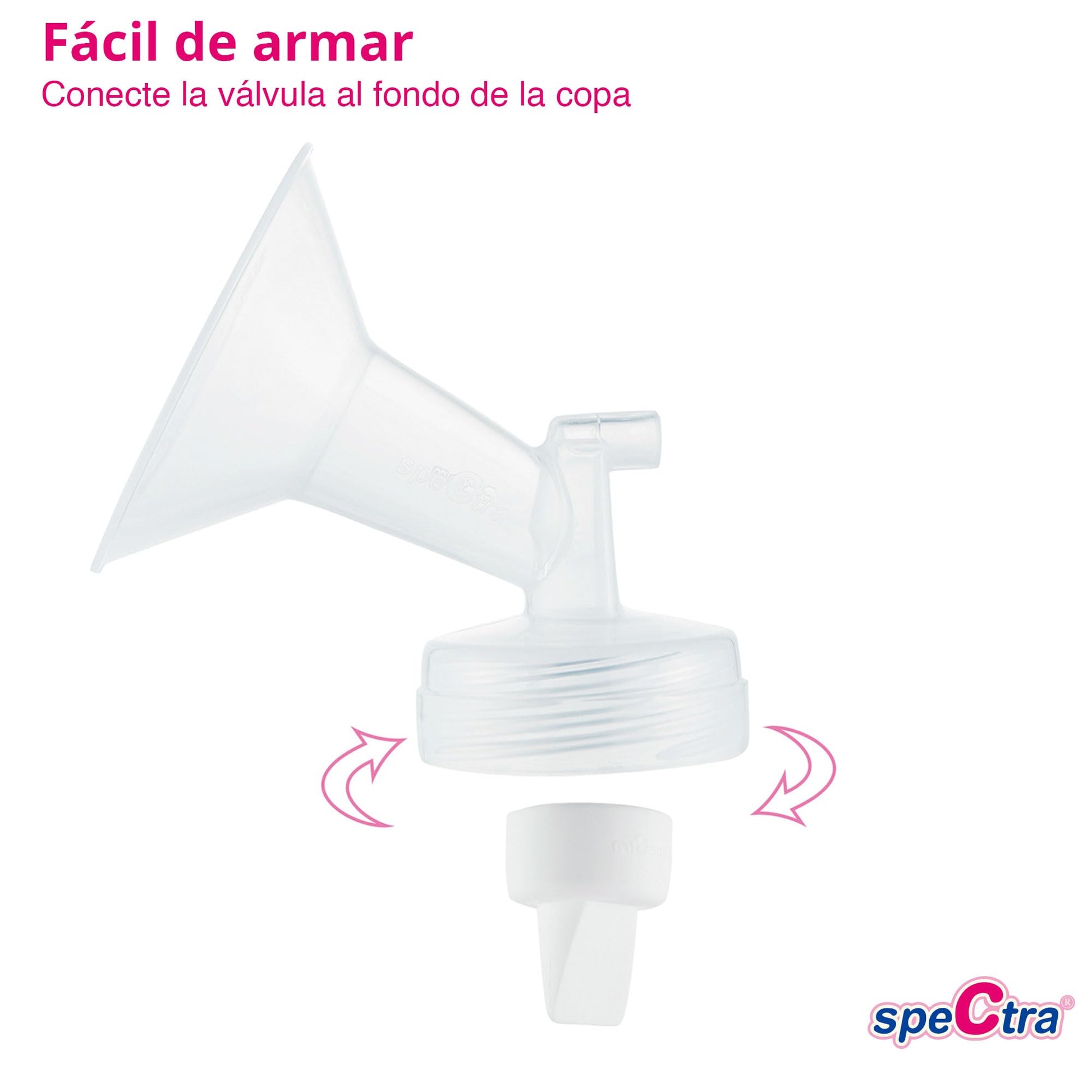 Válvulas de Silicón Duckbill Spectra Transparente Accesorios para Extractor de Leche