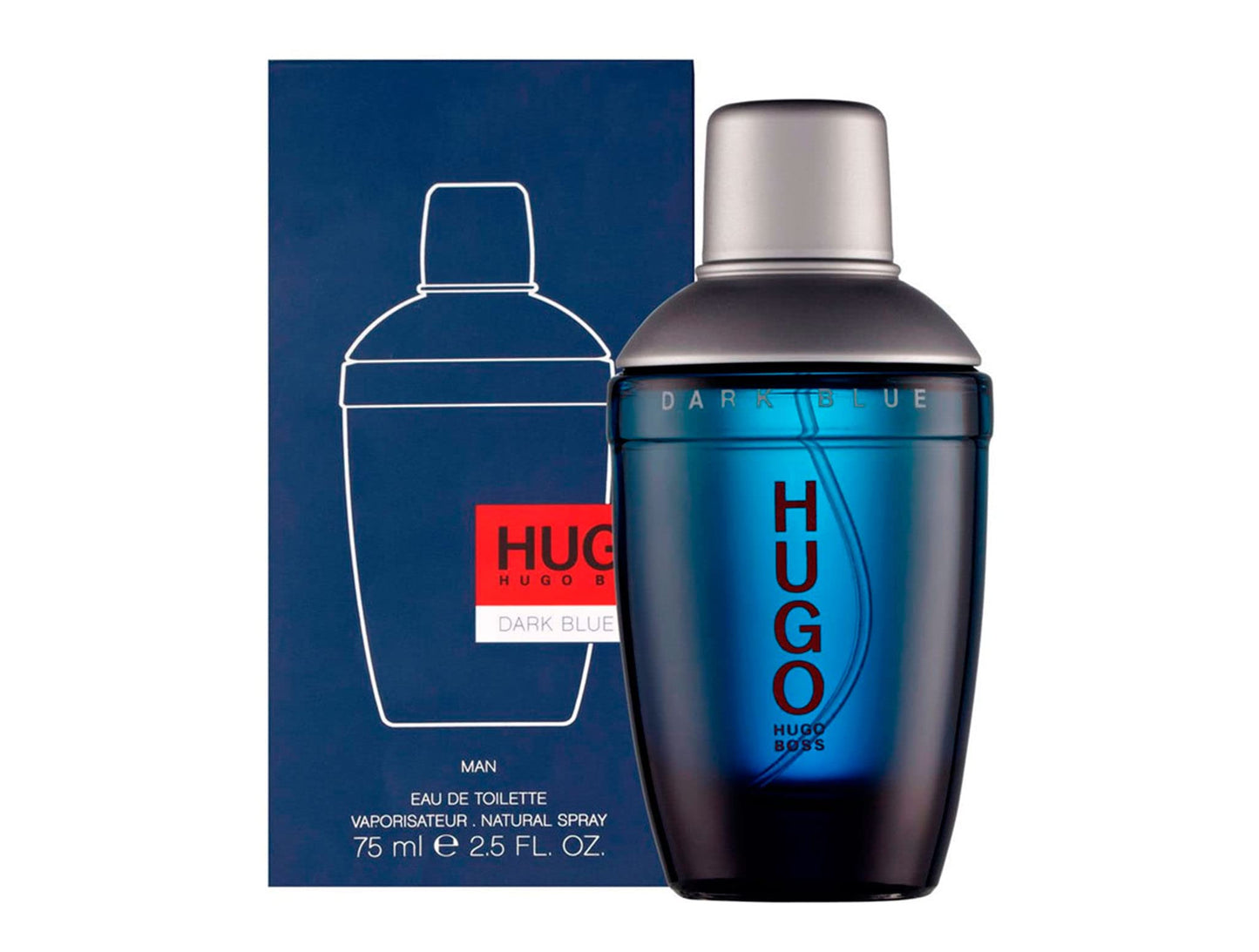 Hugo Boss Hugo Dark Blue for Men EDT Spray 2.5 oz