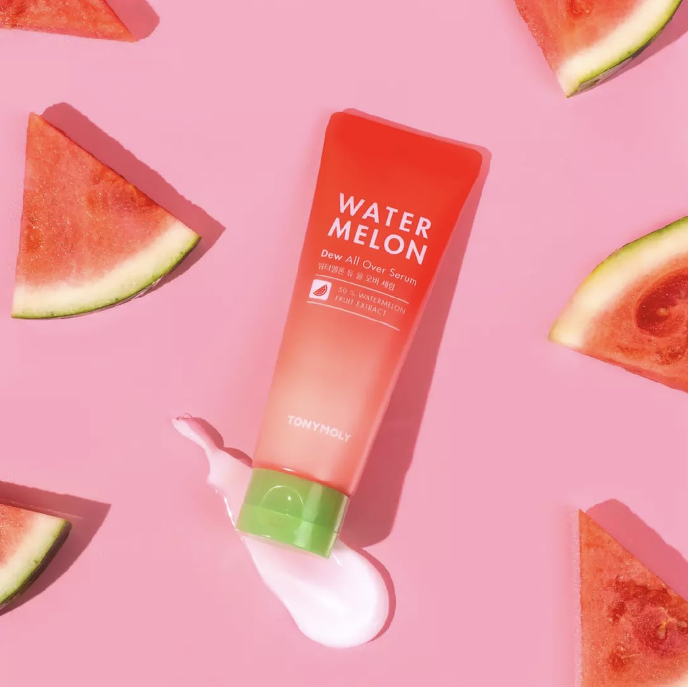 TONYMOLY Watermelon Dew All Over Serum, rosa, 1 unidad (paquete de 1)