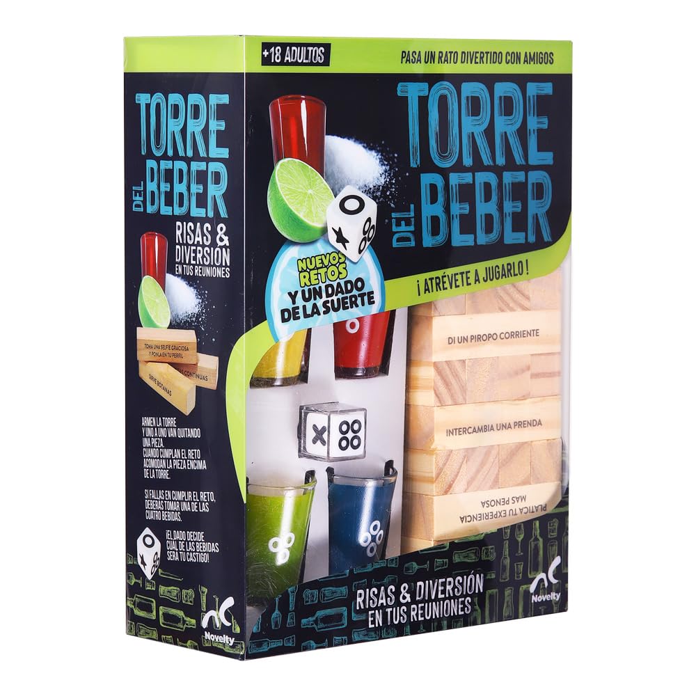 Torre de Bebidas Novelty Corp Negra Innovadora