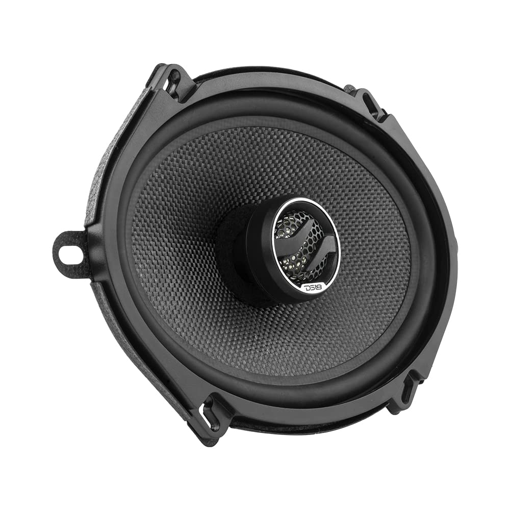 DS18 ZXI-574 Elite - Altavoces coaxiales de 2 vías para Coche de 5 x 7 Pulgadas con Cono de Kevlar 210 vatios 4 ohmios (2 Altavoces)