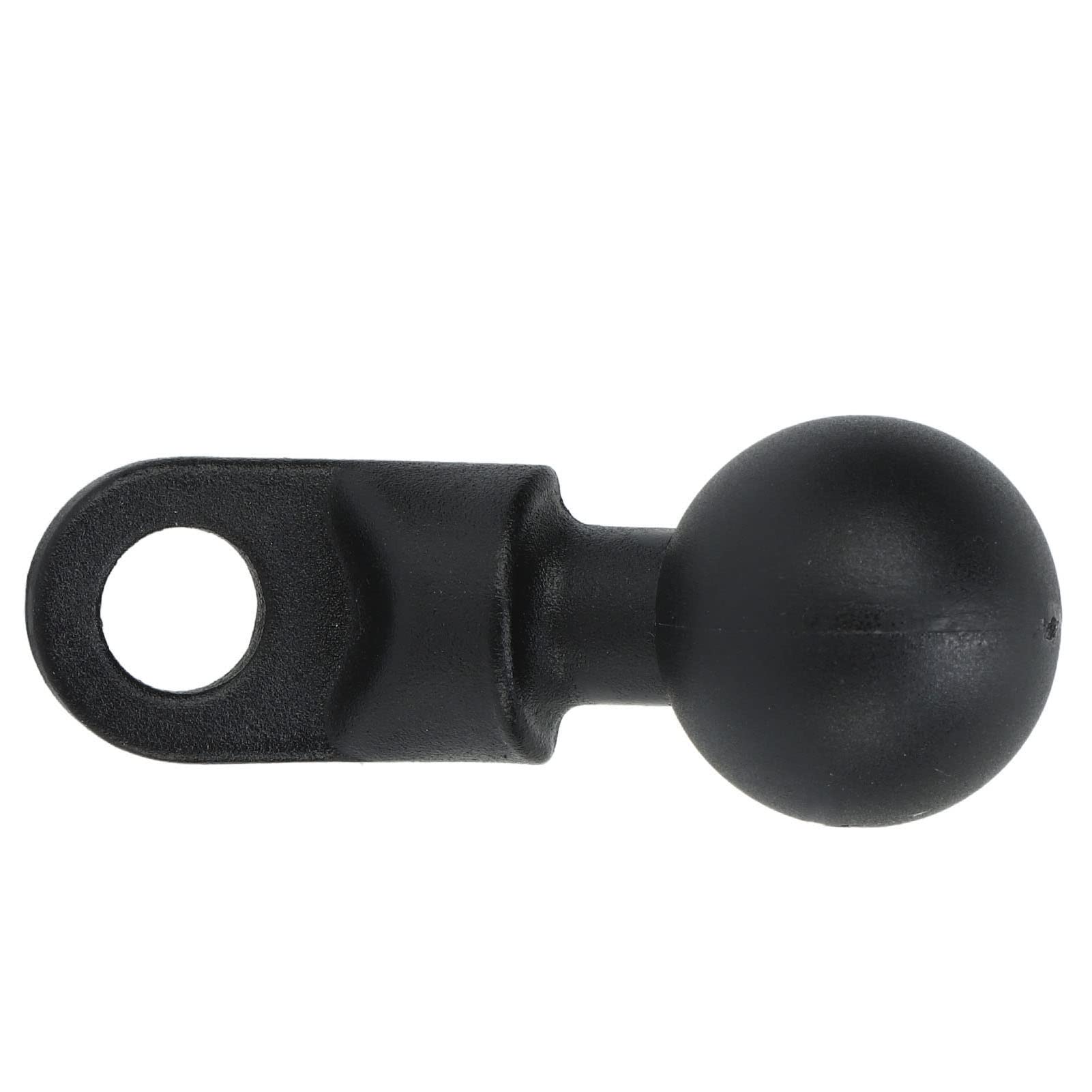 Keenso Adaptador de Bola Espejo Retrovisor Aleación Aluminio Base en ángulo para Motocicleta 1 Pulgada Soporte Montaje Teléfono base motocicleta
