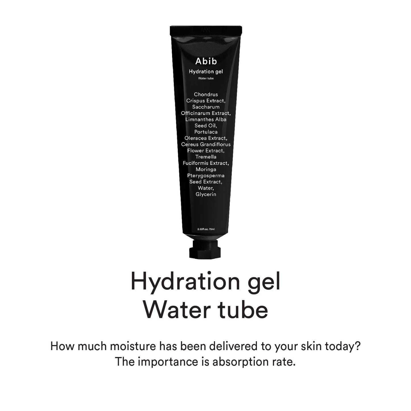 Gel Hidratante Abib en Tubo de 75ml - Hidratación Profunda y Piel Radiante