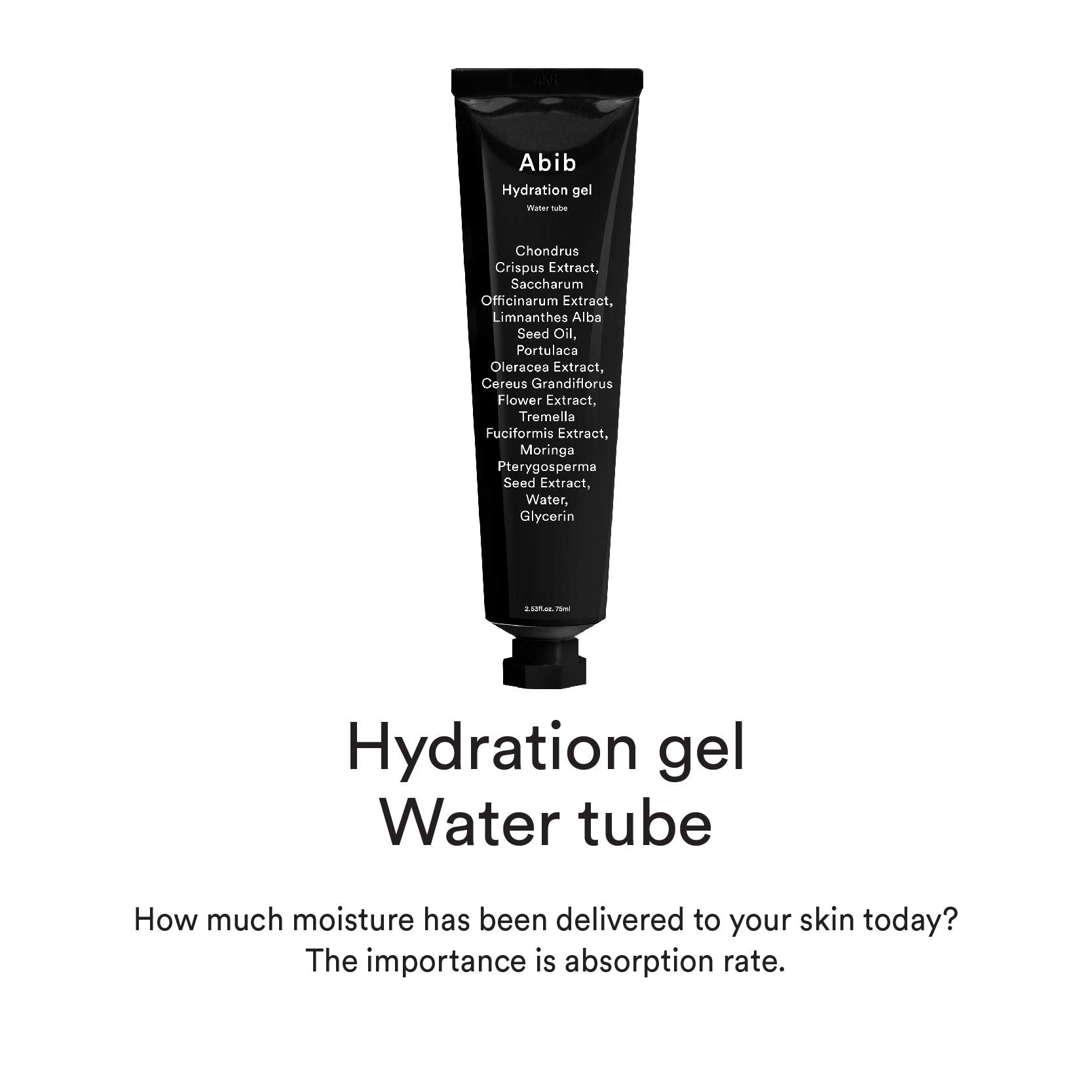 Gel Hidratante Abib en Tubo de 75ml - Hidratación Profunda y Piel Radiante