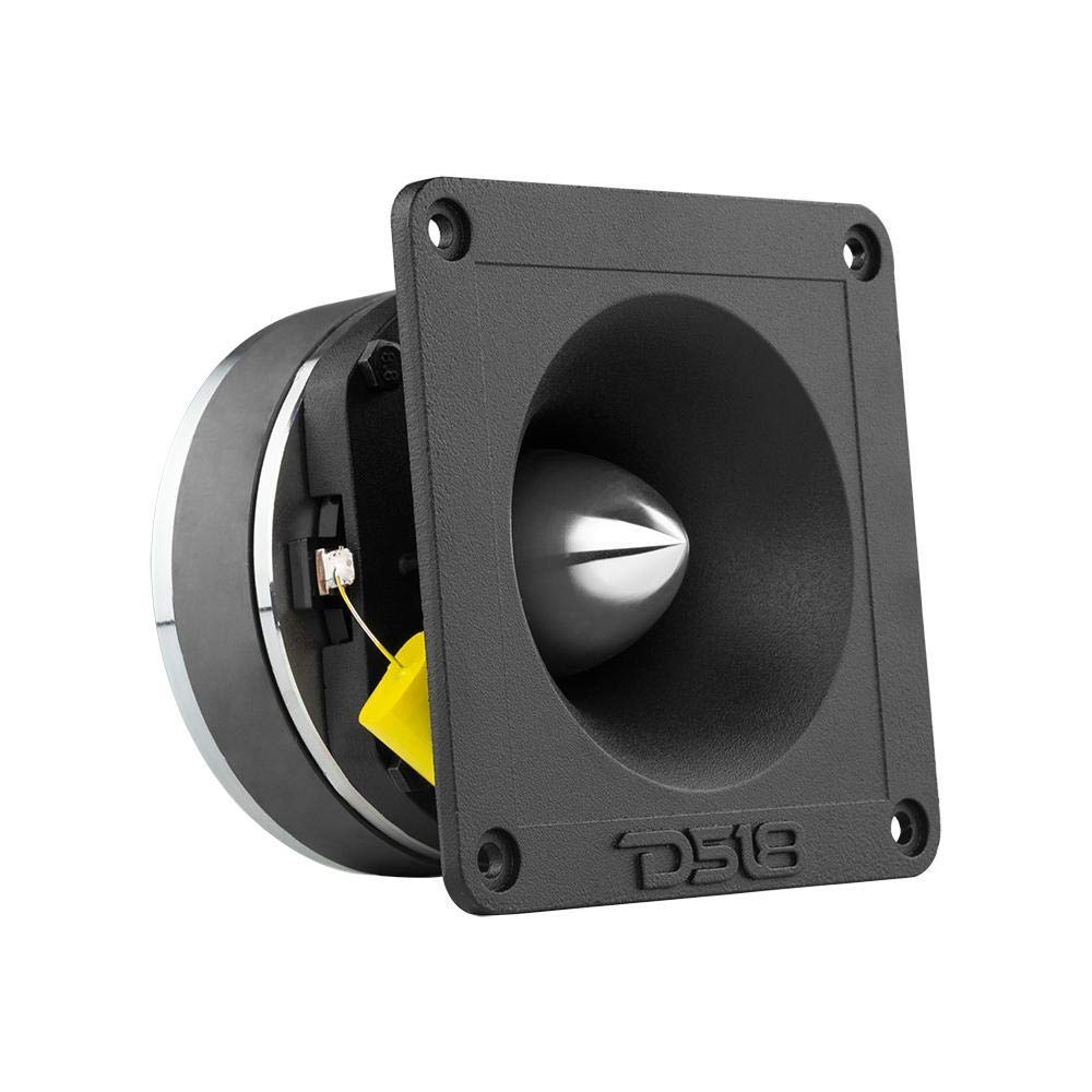 DS18 PRO-TWX6 - altavoz de agudos Super Bullet de 4 pulgadas, 480 vatios, 1.5 pulgadas, aluminio, 8 ohmios, Vc, 112 dB, extremadamente fuerte, los tweeters PRO son los mejores en el mercado de audio profesional y Voceteo (individual)