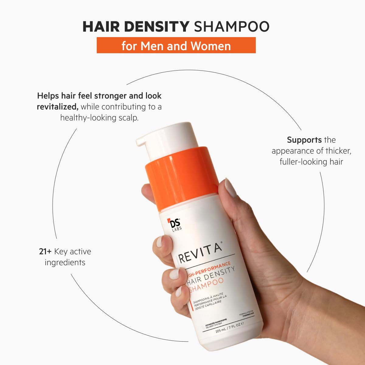 Ds Laboratories | Revita® Shampoo para la Densidad Capilar.