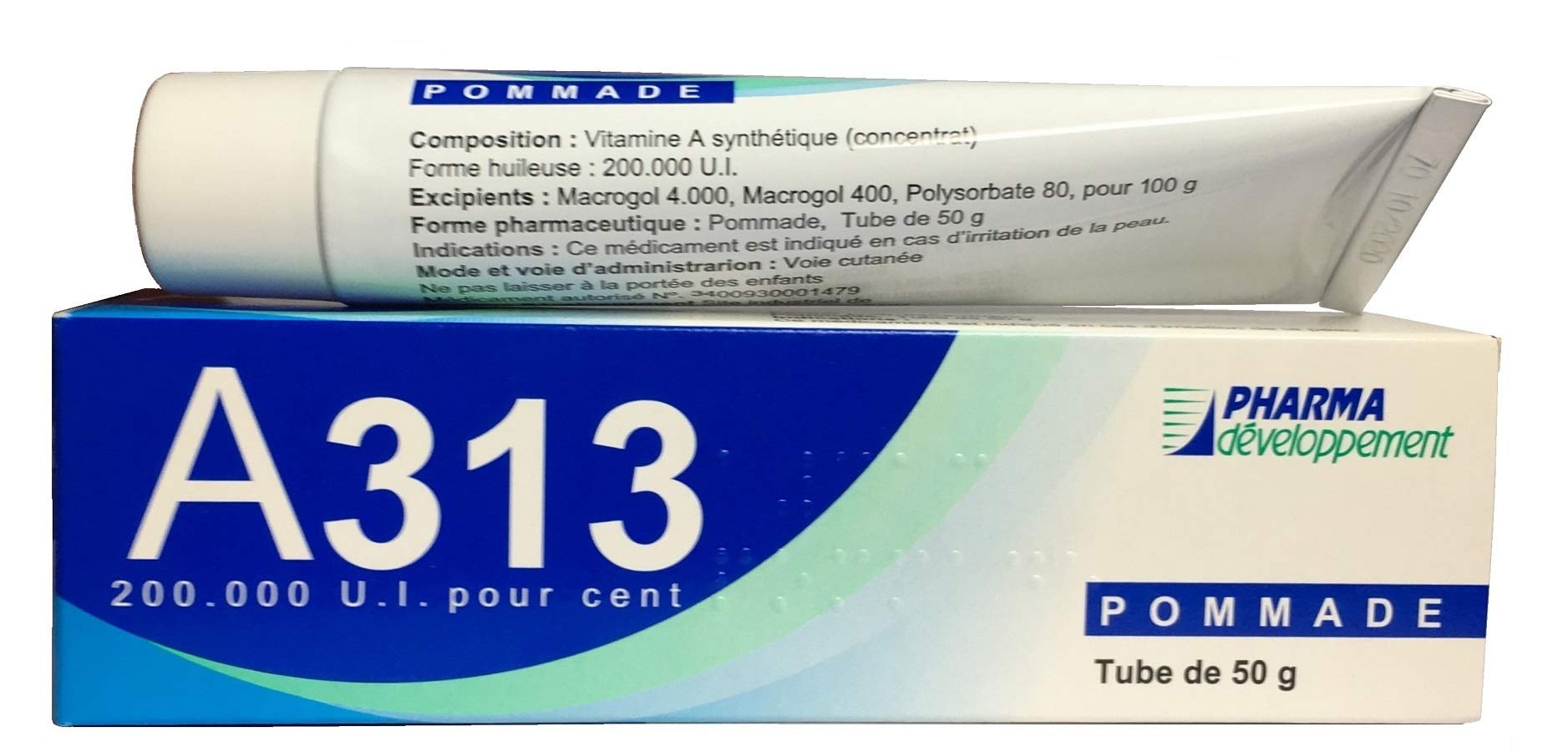 Crema de Vitamina A A313 (Versión Similar a Avibon) por Pharma Developpement - Tratamiento Facial Reconocido