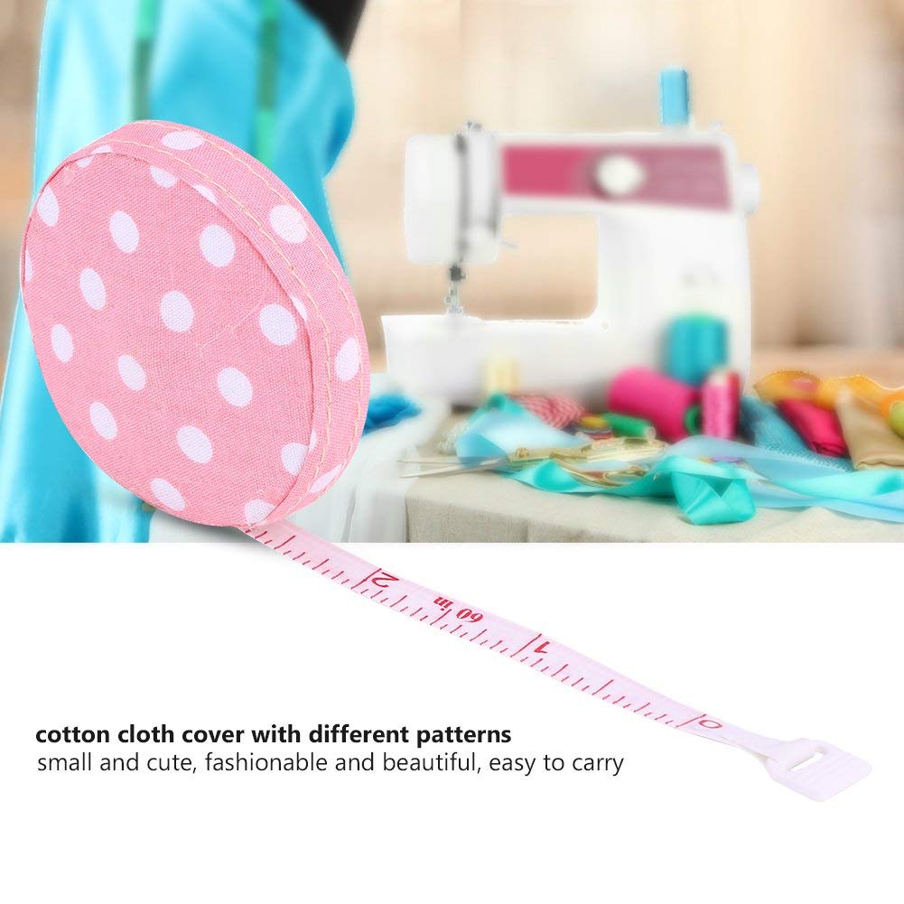 Cinta Metrica, 150 Cm / 60 En Cinta MéTrica Precisa LíNea De Cinta Cuerpo Fitness Regla RetráCtil De MedicióN