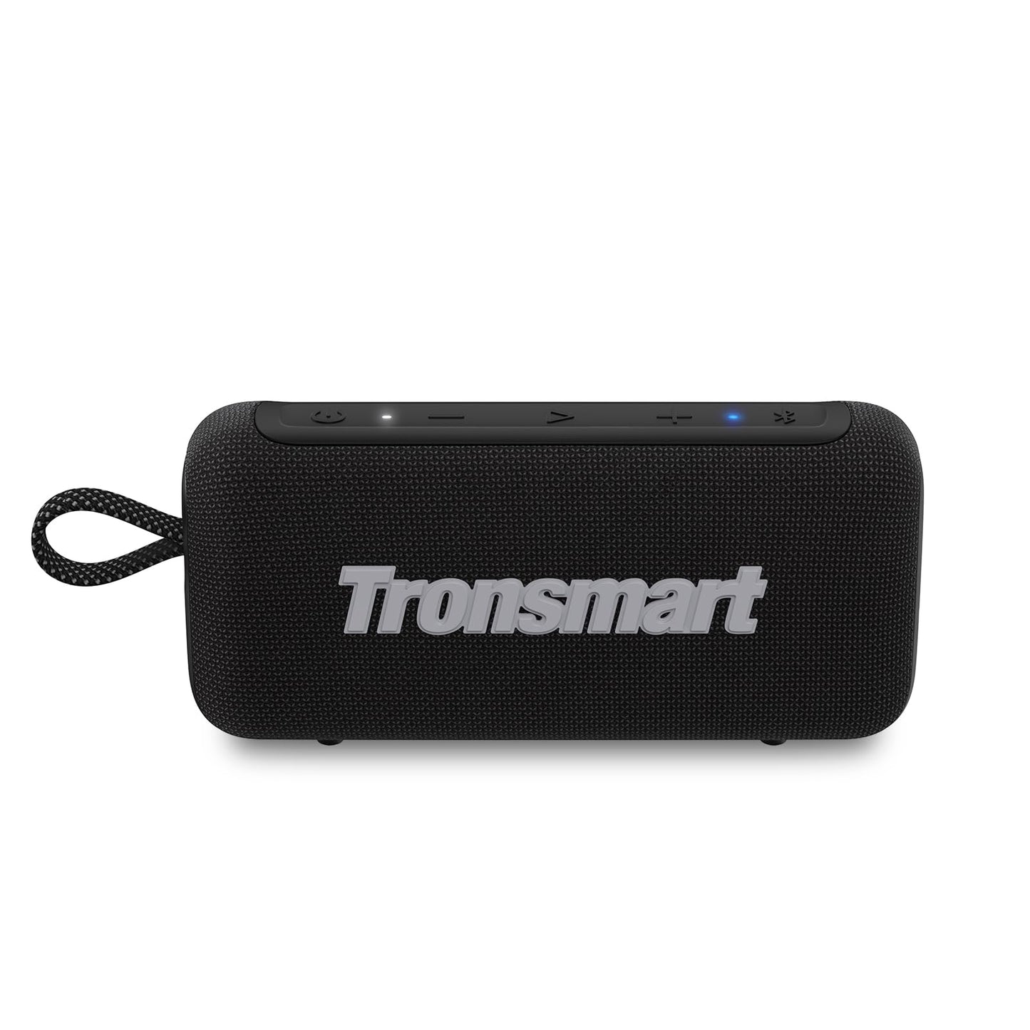 Tronsmart Trip 2 Bocina Bluetooth portátil para Exteriores, Llamadas Manos Libres a través del micrófono Integrado, Resistente al Agua IPX7, Ecualizador Personalizable (Negro)