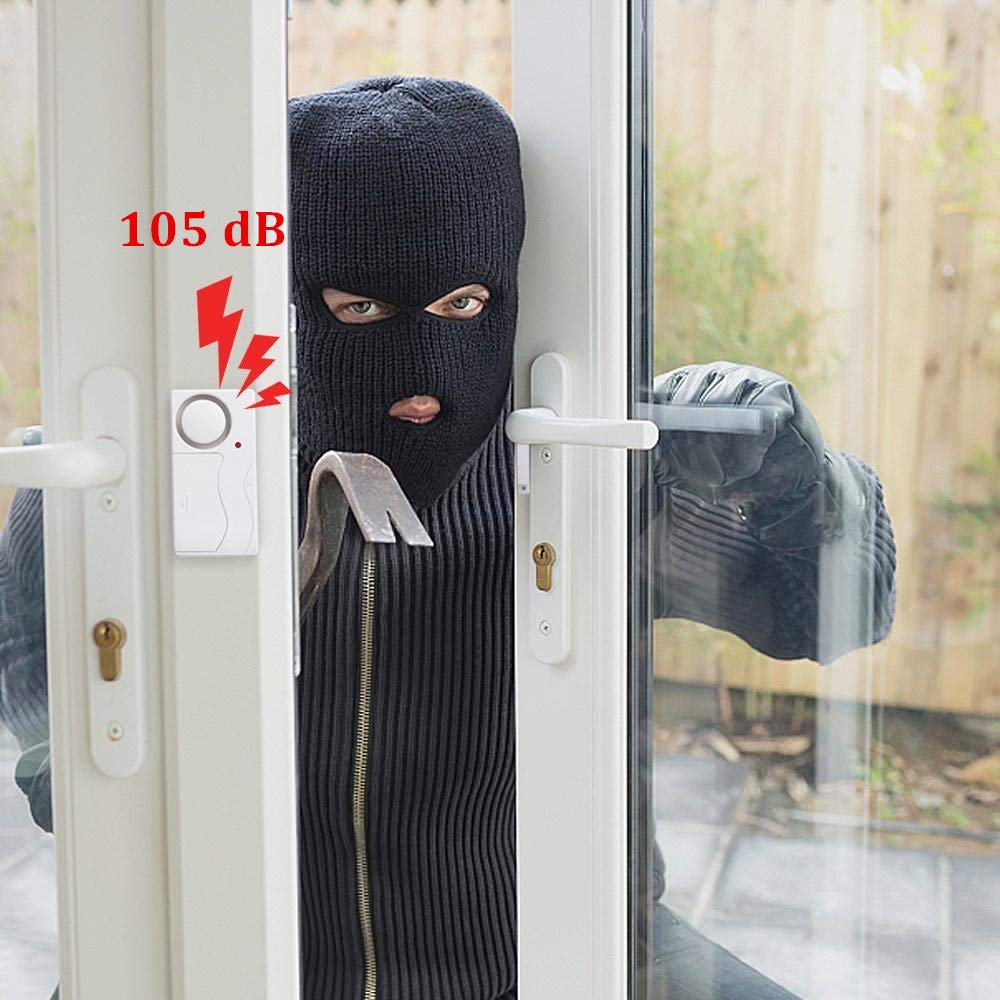 Alarmas de Seguridad Inalámbricas WSDCAM Antirrobo para Puerta y Ventana