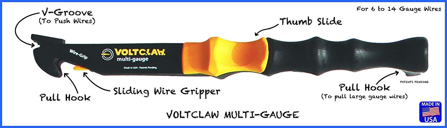 VOLTCLAW COMBO-PACK Nonconductive Electrical Wire Pliers