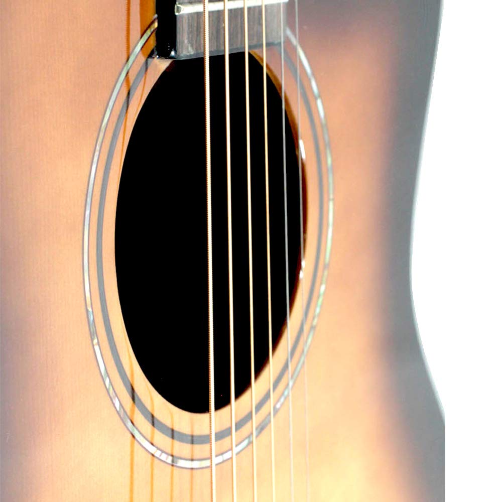 Guitarra Electroacústica Grand Auditorium La Sevillana GA-320CEQ color sombreado