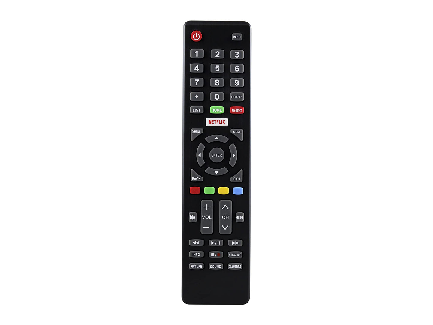 Control Remoto Atvio Element Makena Blux Smart TV Netflix Youtube