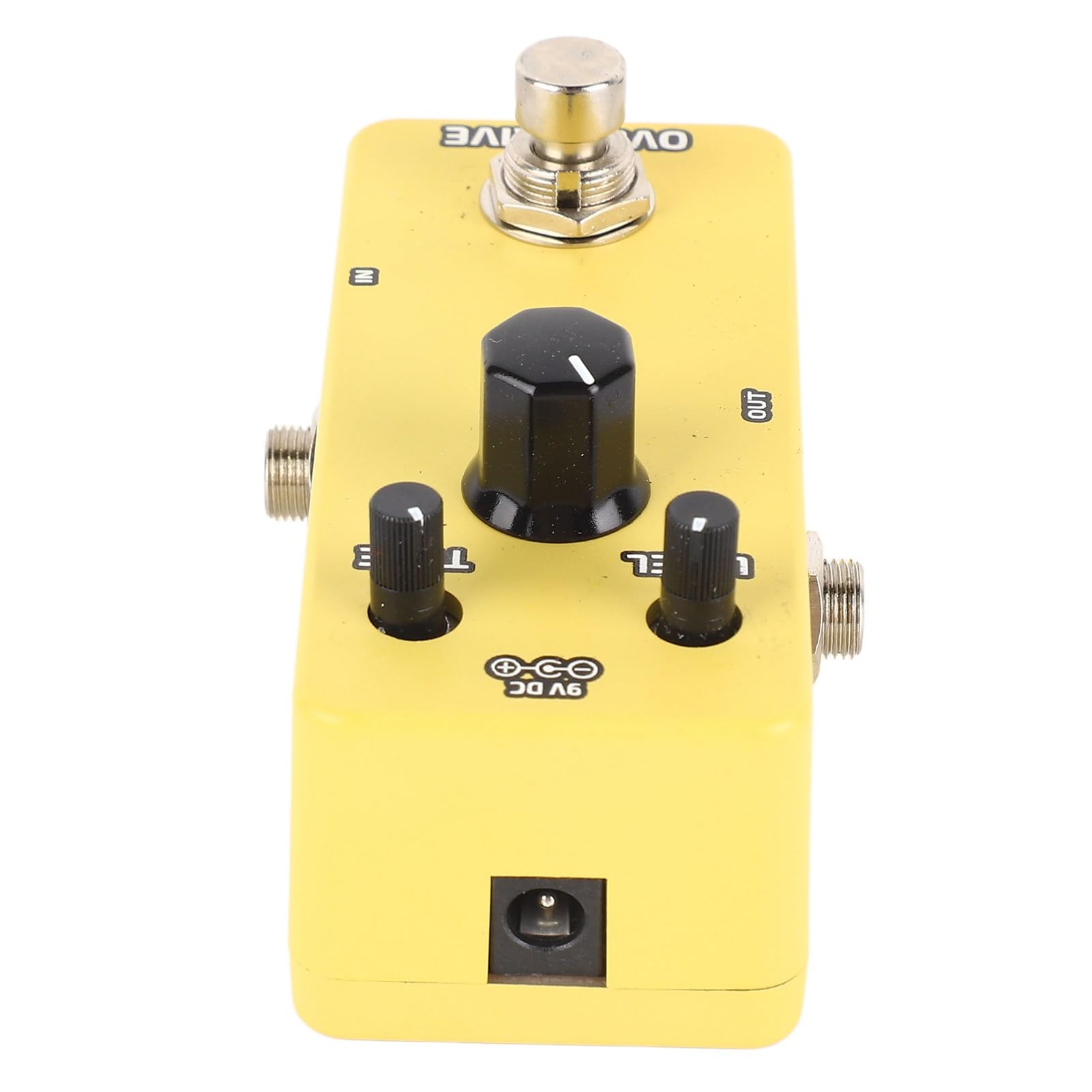 Pedal de Efectos para Guitarra Eléctrica Amarillo Sobremarcha Mini Versátil