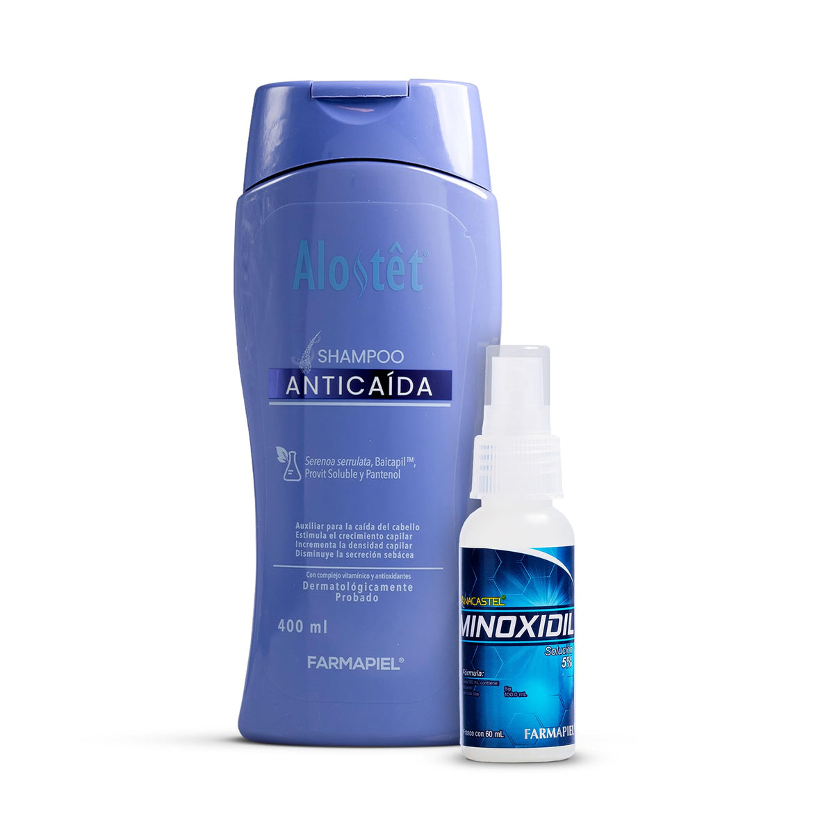 Kit Anticaída Anacastel Minoxidil 5% + Shampoo