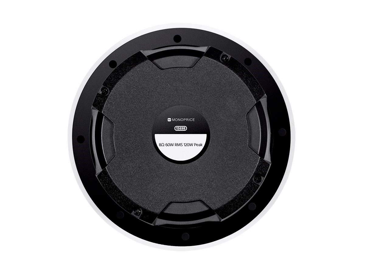 Mono Caliber Fiber In-Wall Speaker - 10 Inch (Each) 300W Subwoofer, Easy Installation and Paintable Grill