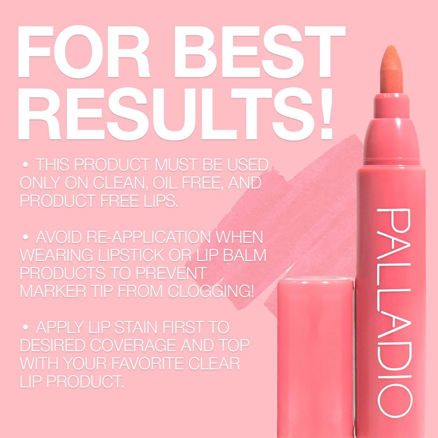 Tinte de Labios Palladio Nude Fórmula Hidratante e Impermeable Aspecto Mate Larga Duración
