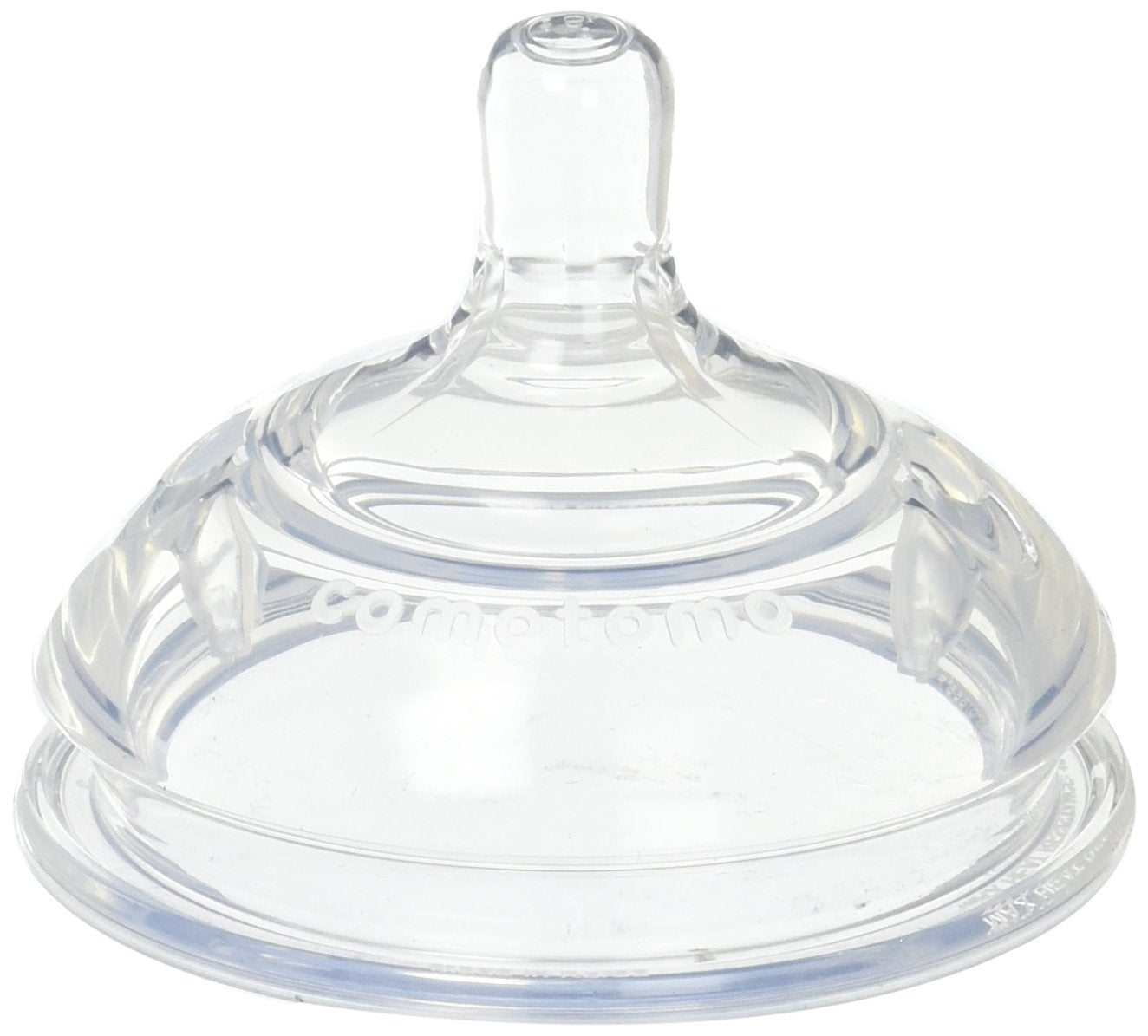 ComotomoTM Replacement Nipples in Fast Flow for Ages 6+ Months : Total of 4 Replacement Nipples by Comotomo
