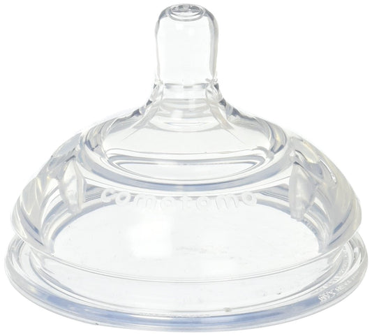ComotomoTM Replacement Nipples in Fast Flow for Ages 6+ Months : Total of 4 Replacement Nipples by Comotomo