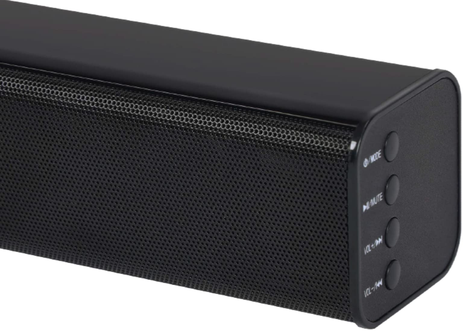 GHIA Barra de Sonido GSB-012. Audio de 2.0 Canales, Potencia 20w RMS, Batería Recargable 2200MAh. Conexión inalámbrica, Bluetooth, USB, Radio FM, Puerto Óptico.