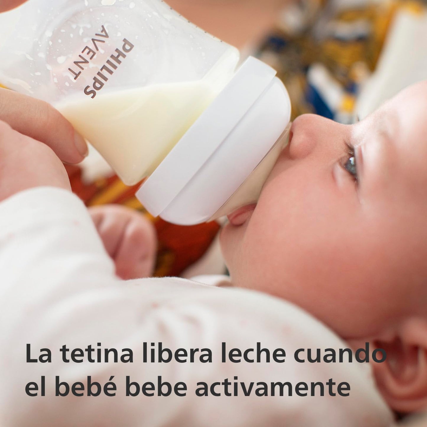 Biberón Natural Response Philips Avent Rosa con Válvula Anticólicos 9 oz Flujo Medio