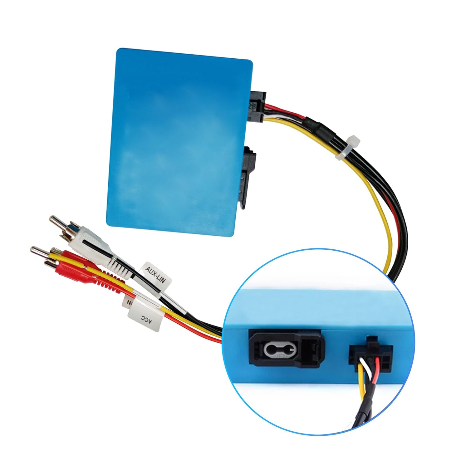 Decodificador de fibra óptica, convertidor de audio óptico, la mayoría de las cajas para Mercedes Benz ML GL R, para Porsche 911 Cayman Boxster Cayenne Series 3.1 sistema de radio de coche estéreo de