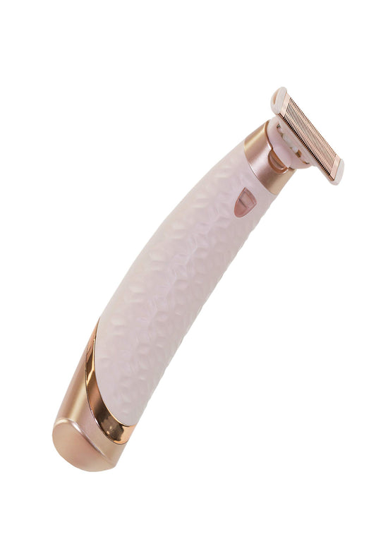 Finishing Touch Flawless Nu Razor - Maquinilla de afeitar eléctrica recargable inalámbrica