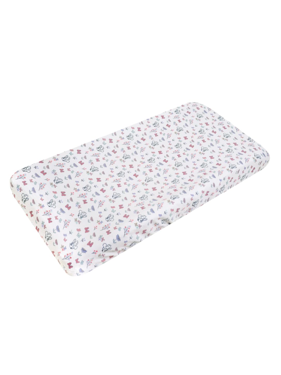 Copper Pearl Minnie Mouse's Bowquet - Funda para cambiador de pañales, tela de punto premium