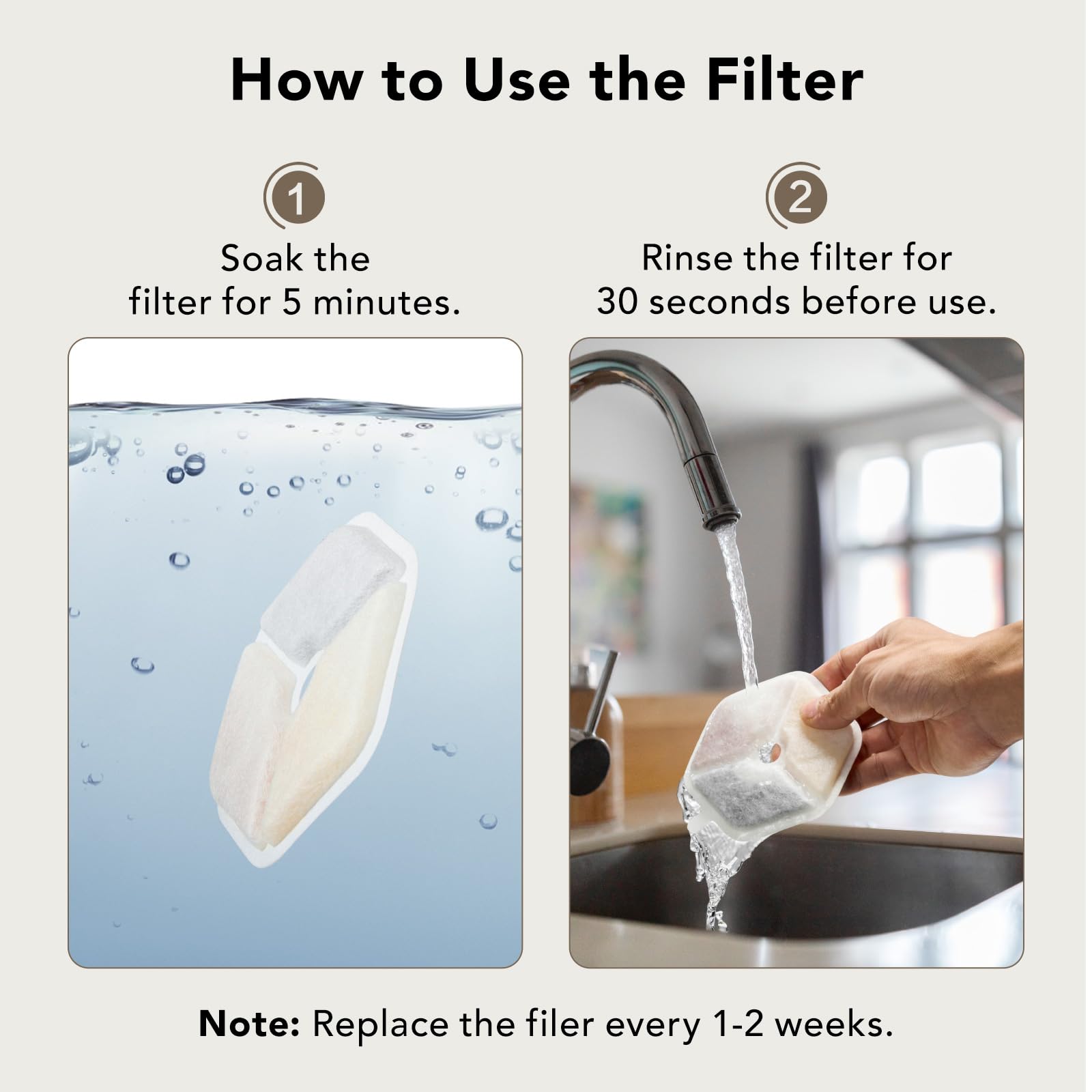 Fuente de Agua Samrtoo para Gatos con Filtros, Paquete de 3