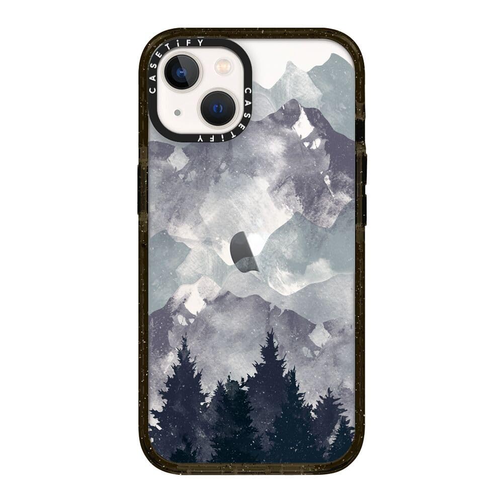 CASETiFY Impact - Funda para iPhone 13 [protección contra caídas de 6.5 pies] - Funda transparente Winter Tale