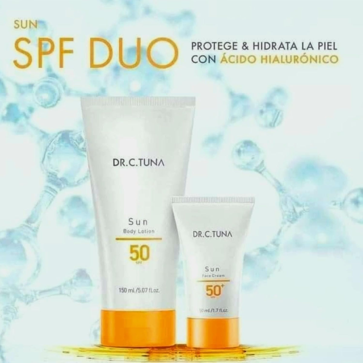 Loción Corporal Dr. C. Tuna SPF 50 Farmasi 150 ml