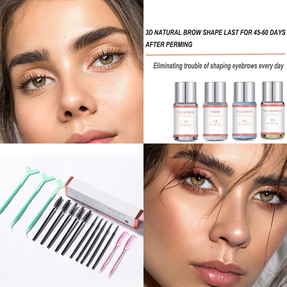 Kit de Laminación de Cejas Aofong Profesional con Queratina
