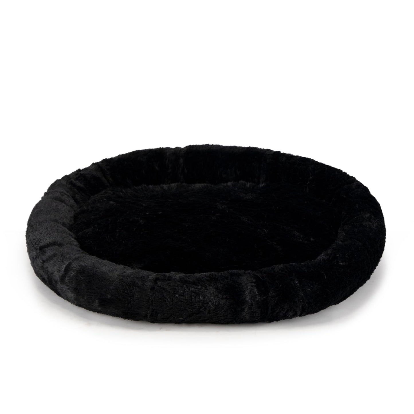 Cama para Perro Hills Negra Tipo Dona Anti Estrés XX-Large