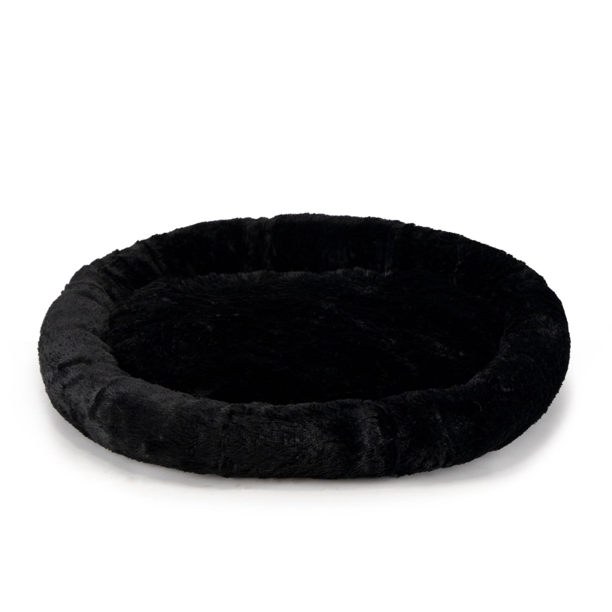 Cama para Perro Hills Negra Tipo Dona Anti Estrés XX-Large
