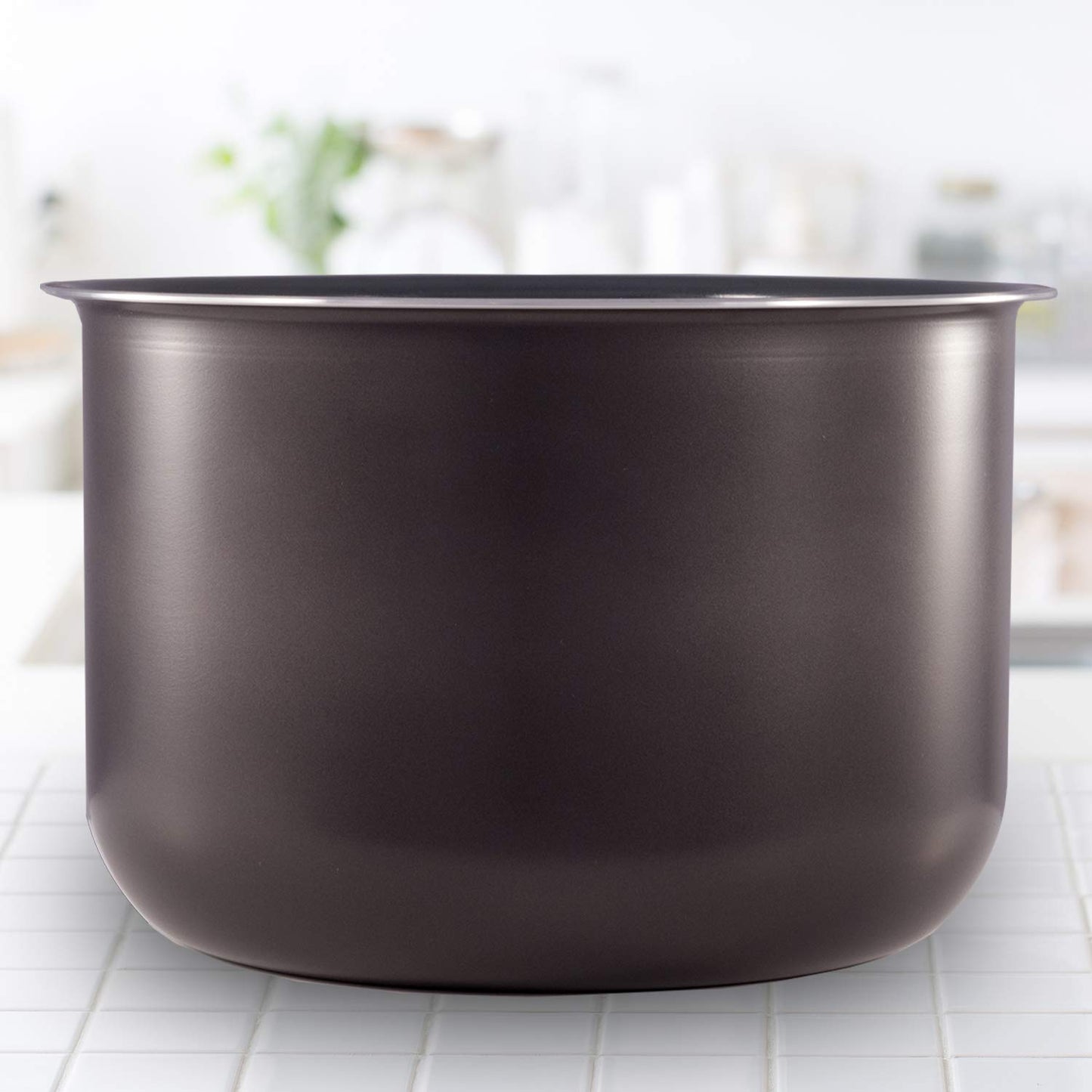 Olla de Cerámica para Cocinar al Instante Gris 7.5 L