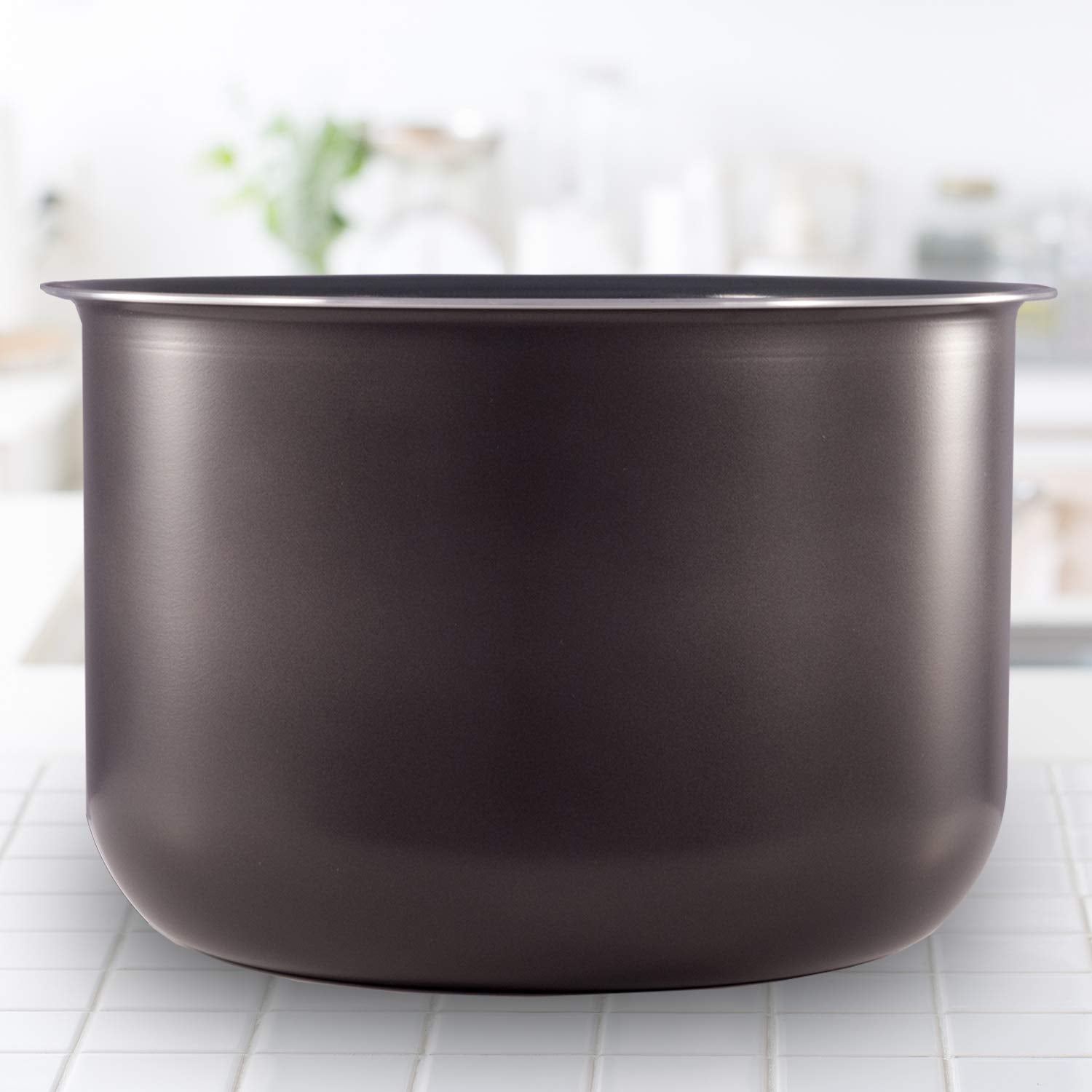Olla de Cerámica para Cocinar al Instante Gris 7.5 L