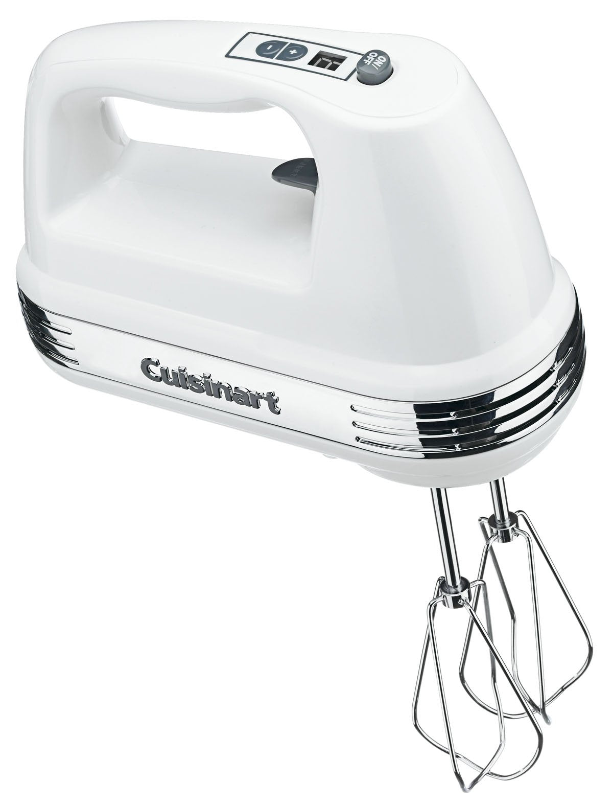 Cuisinart Power Advantage Plus - Batidora de mano con caja de almacenamiento (9 velocidades), Blanco, 8.9" x 3.9" x 8.5", 1