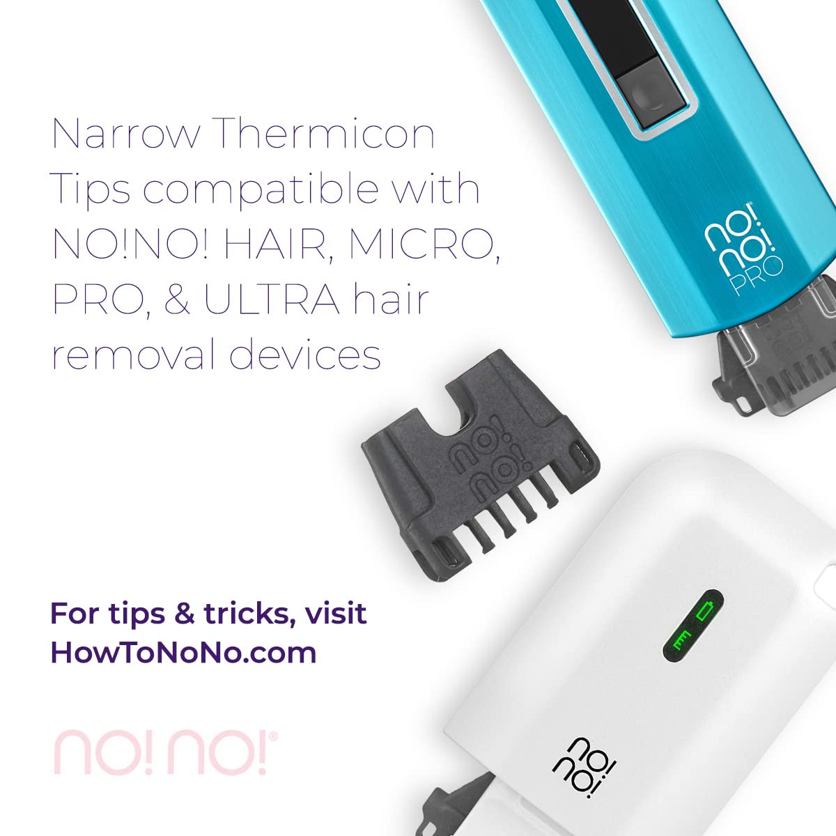 no!no! Thermicon Tip Refill Pack for Face, Underarm and Bikini