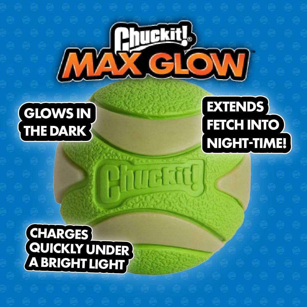 CHUCKIT Max Glow Ball, X-Large