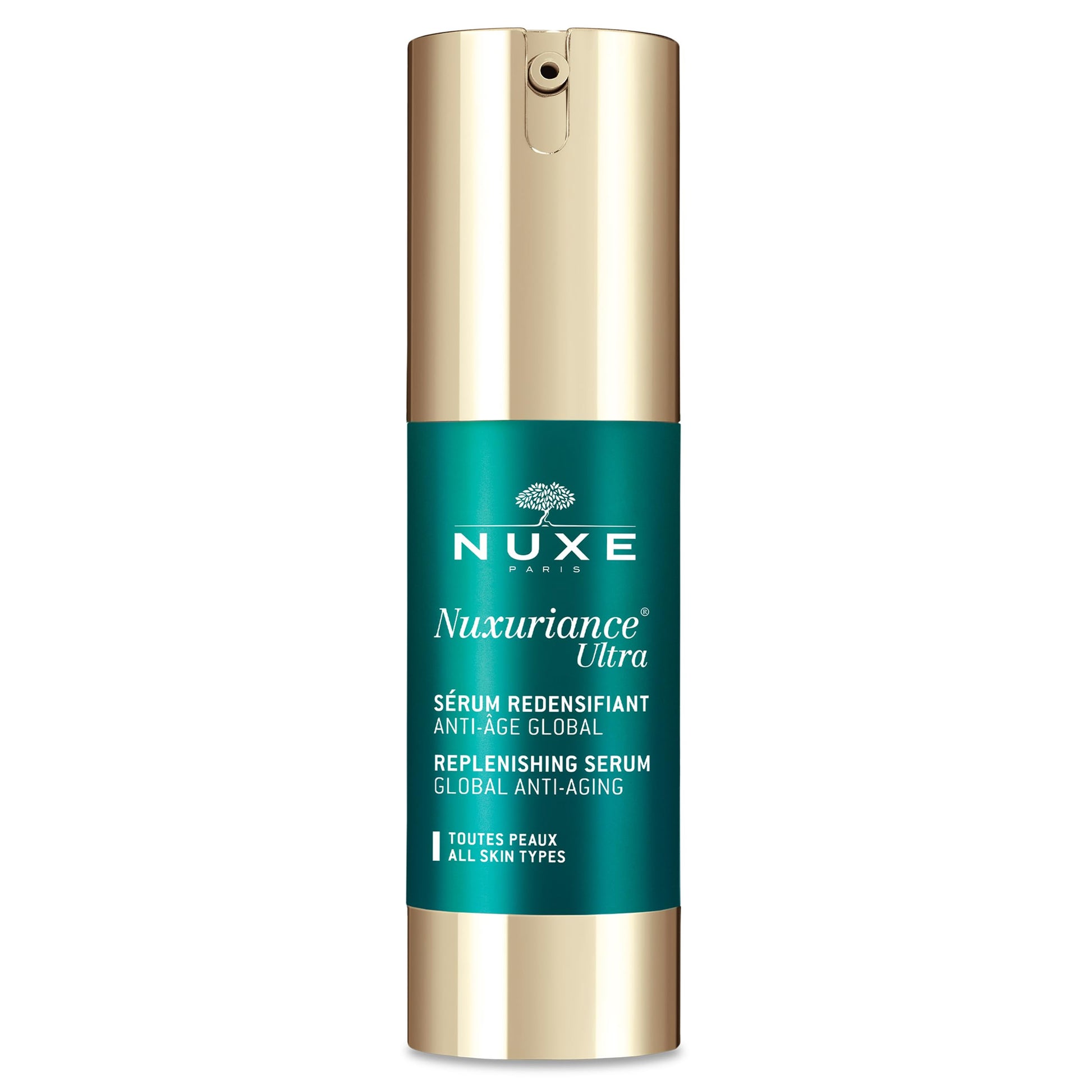 Nuxe NUXURIANCE ULTRA Sueri anti-edad global que regenera, rellena y unifica el tono de la piel, inmediatamente, Piel madura. 50 ml