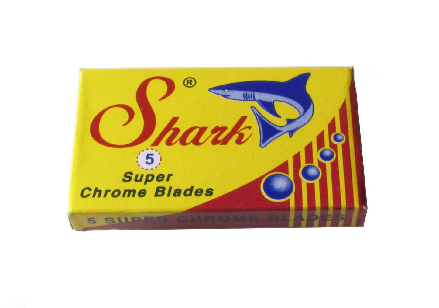 Shark Super Chrome Double Edge Safety Razor Blades, 200 blades (40x5)