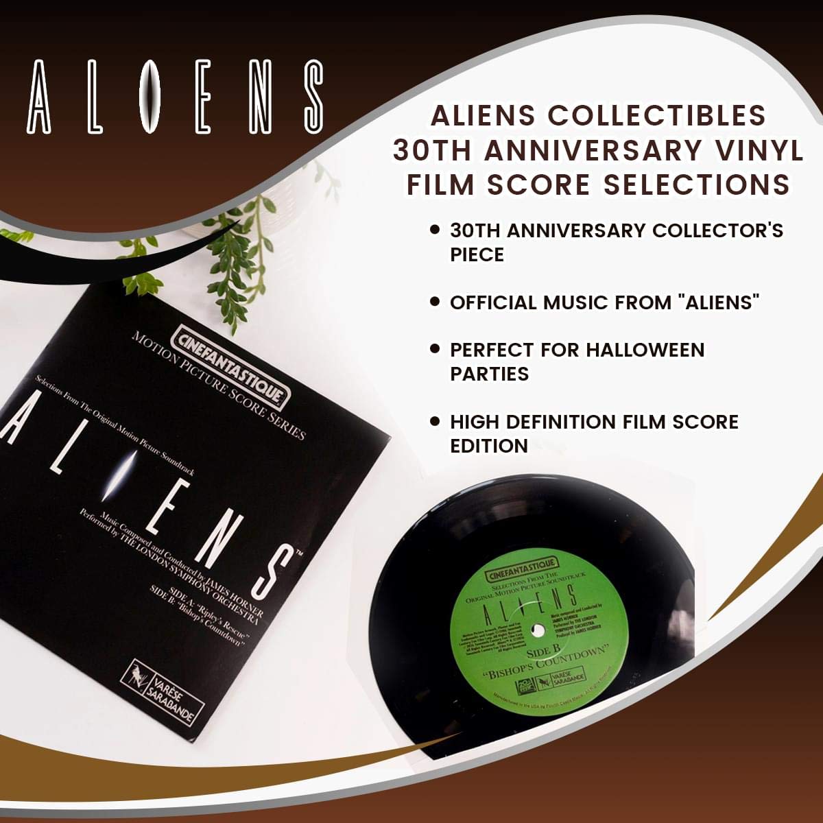 Aliens 30th Anniversary Limited Edition Vinyl Film Score Selections