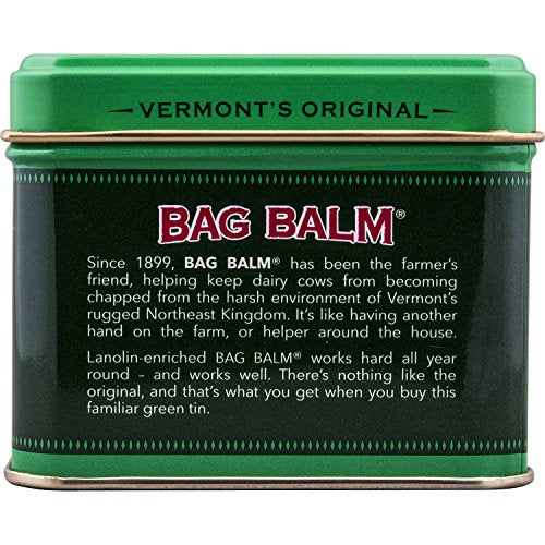 Ungüento Bag Balm Vermont's Original Lanolina 8 oz piel suave