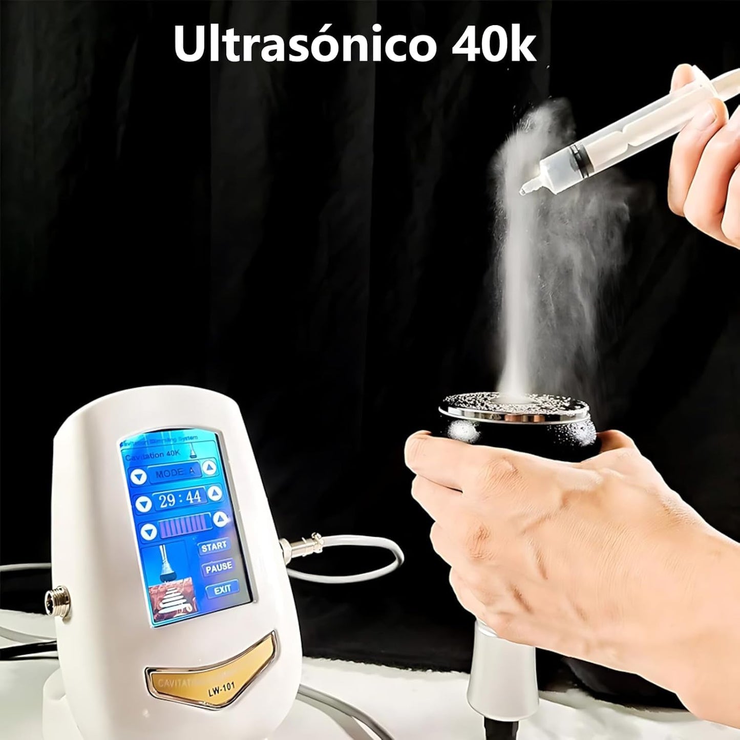Masajeador 3 en 1 para Celulitis Cavitación y Radiofrecuencia Corporal y Facial para Salones y uso Doméstico