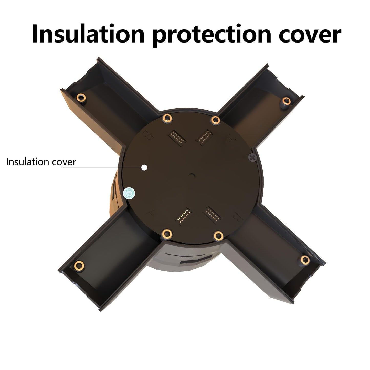Ventilador de holograma 3D con biblioteca de videos 700, proyector de luz nocturna holográfica LED para techo con luz de cielo y luz nocturna para tienda, bar, casino