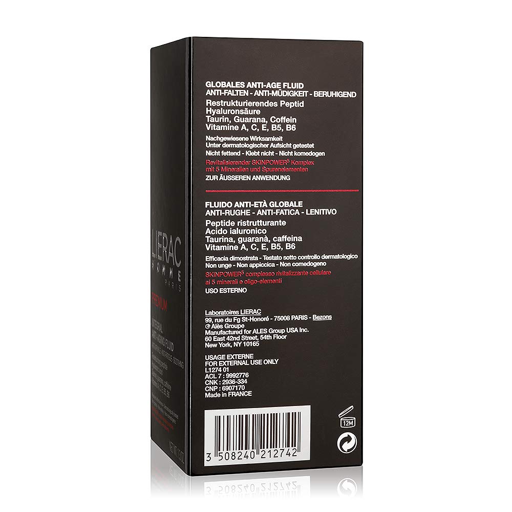 Lierac Lierac homme premium fluido anti edad global
