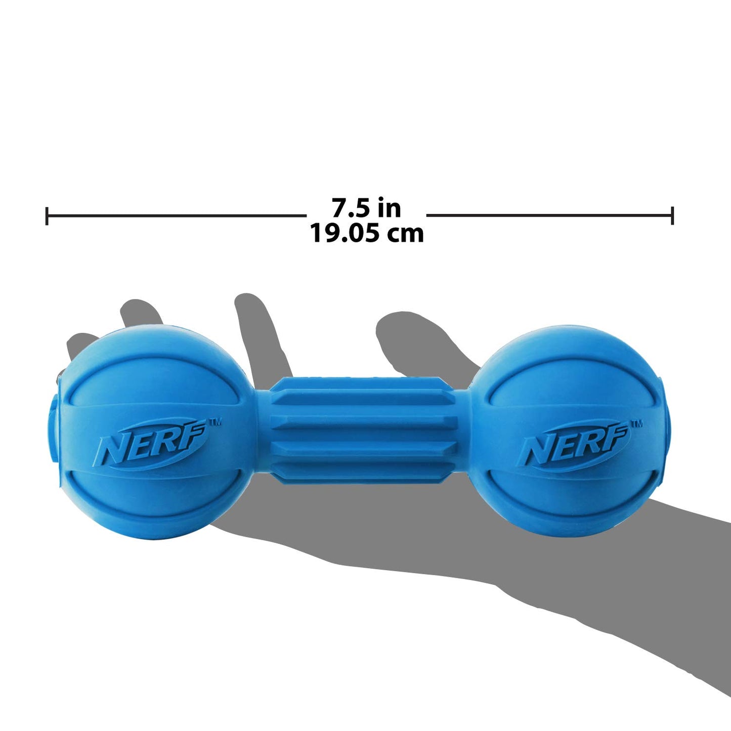Juguete para Masticar Nerf Dog Azul Mediano