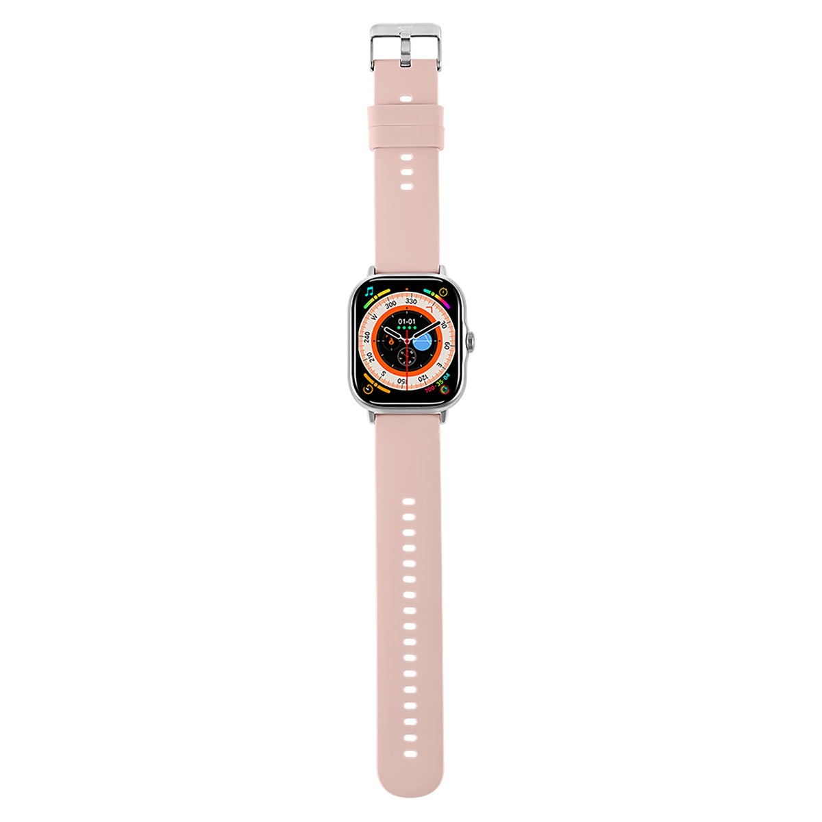Smartwatch STF Rosa Protección contra Salpicaduras y Polvo con Modo Deportivo y Notificaciones