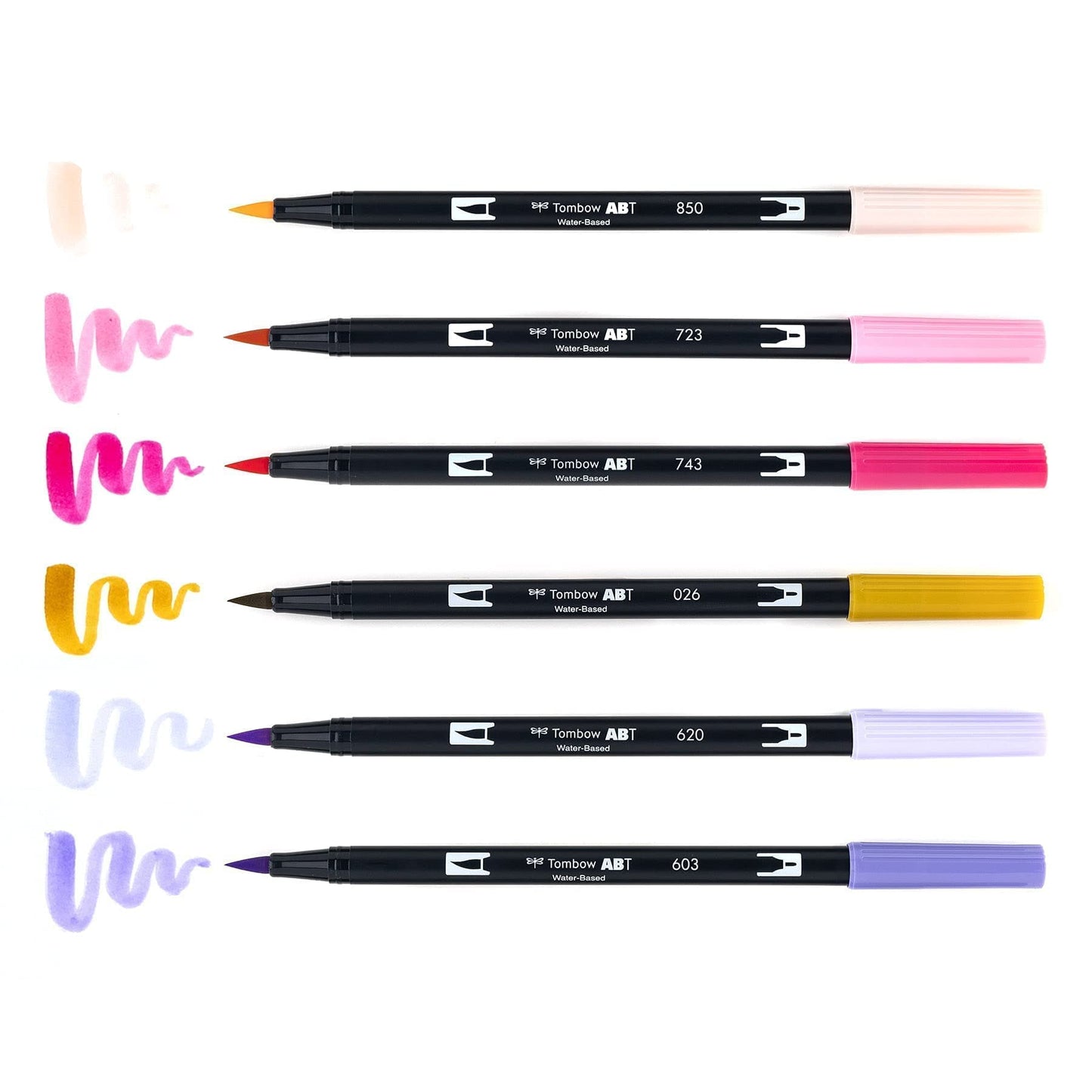 Plumones Artísticos Tombow Sweetheart Dual Brush para Retrato