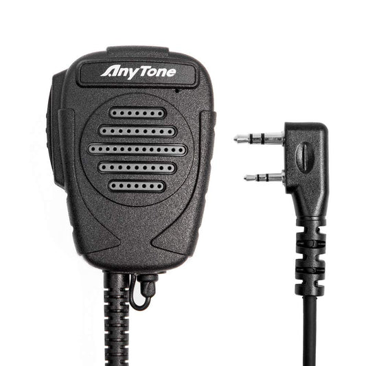AnyTone - Altavoz MIC para radio de dos vías AT-D878UV Plus/D878UV/D868UV